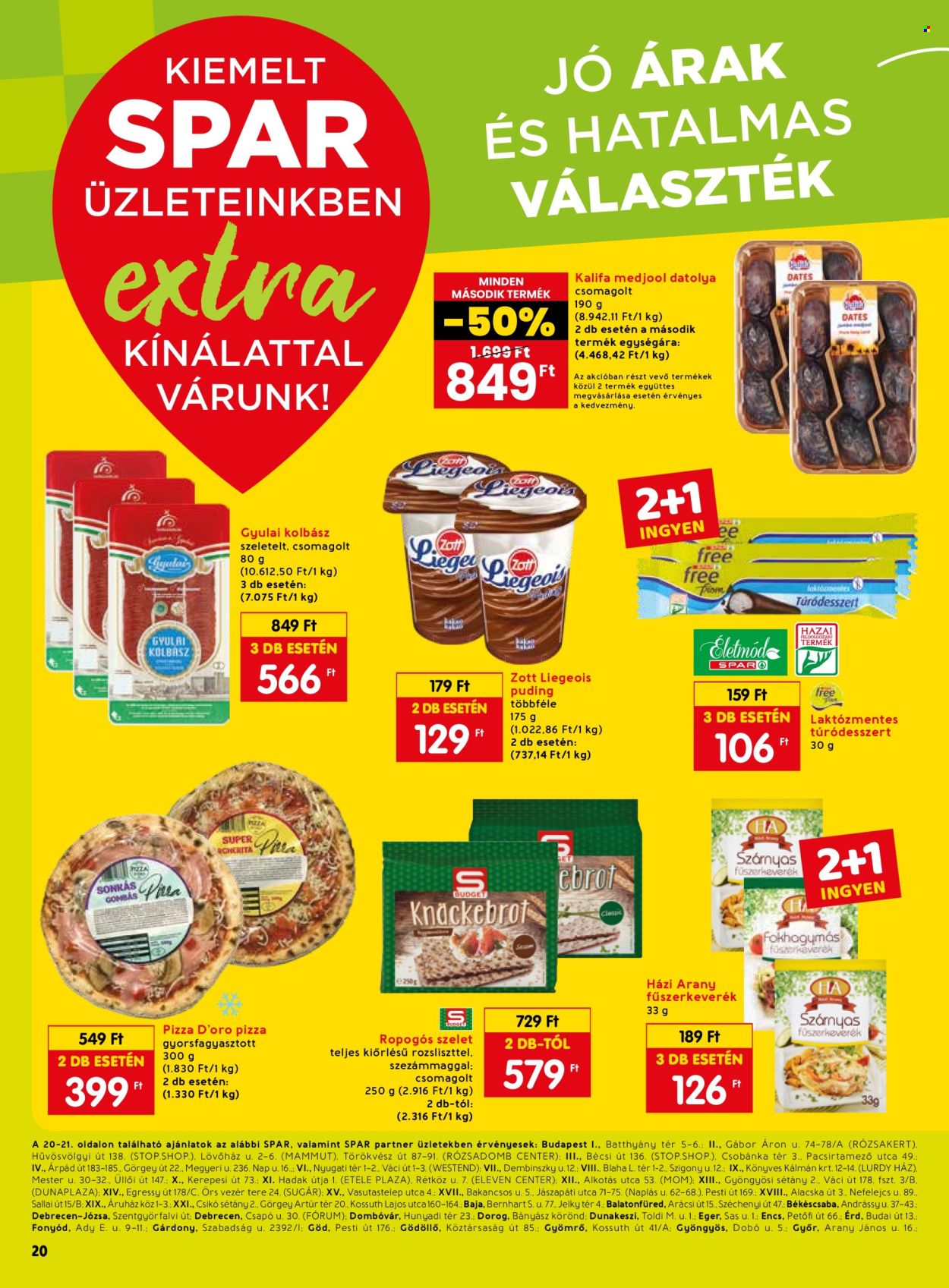 SPAR akciós újságok - 2024.02.29 - 2024.03.06. Oldal 1
