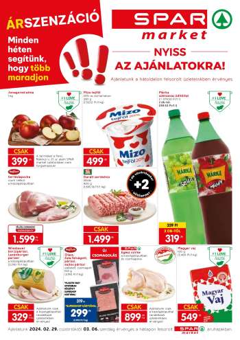 Újság SPAR market - 2024.02.29 - 2024.03.06.