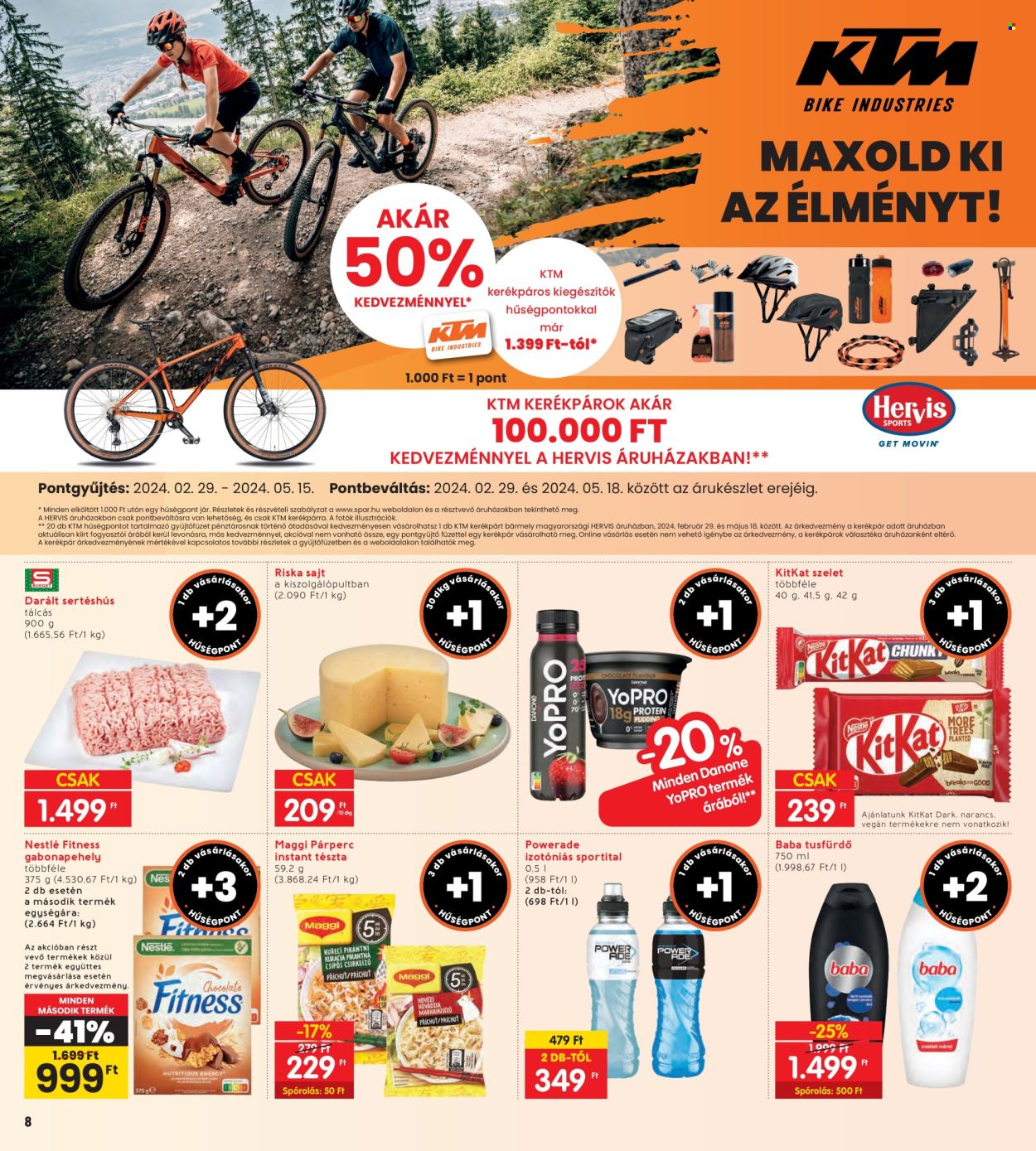 INTERSPAR akciós újságok - 2024.02.29 - 2024.03.06. Oldal 8
