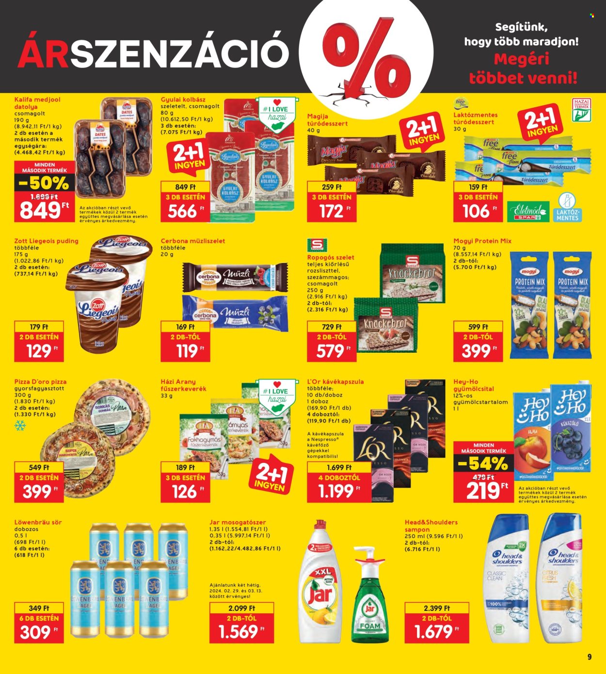 INTERSPAR akciós újságok - 2024.02.29 - 2024.03.06. Oldal 9