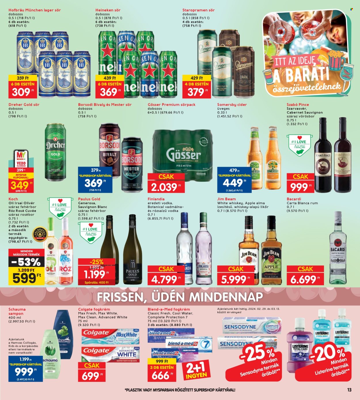 INTERSPAR akciós újságok - 2024.02.29 - 2024.03.06. Oldal 13