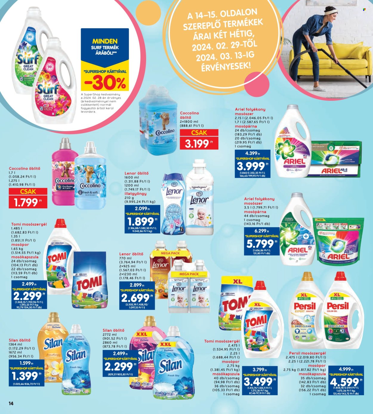 INTERSPAR akciós újságok - 2024.02.29 - 2024.03.06. Oldal 14