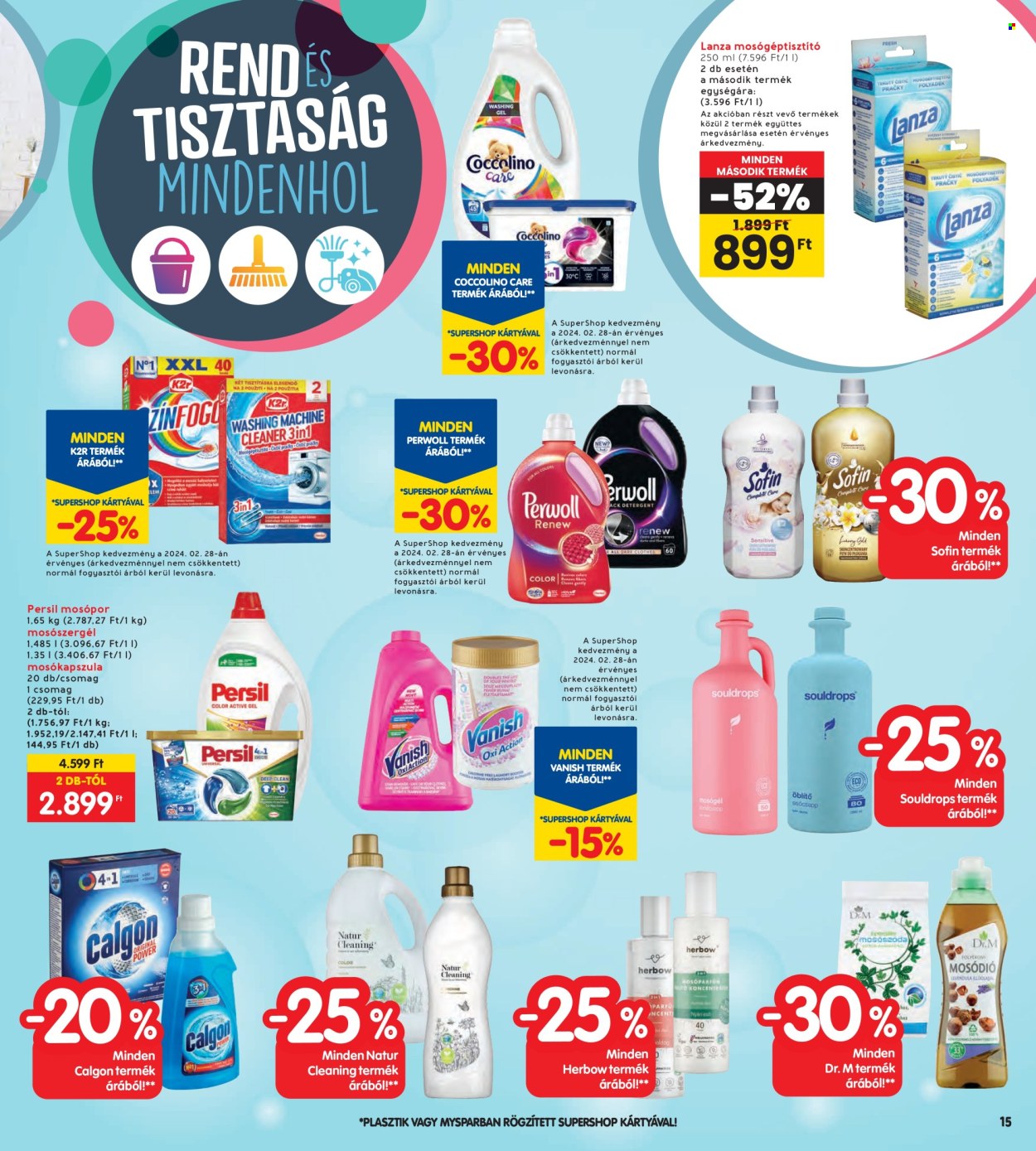 INTERSPAR akciós újságok - 2024.02.29 - 2024.03.06. Oldal 15