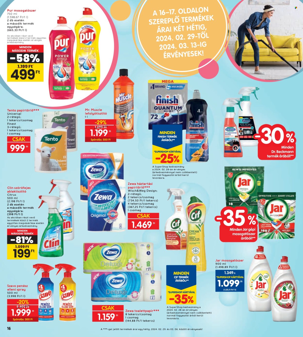 INTERSPAR akciós újságok - 2024.02.29 - 2024.03.06. Oldal 16