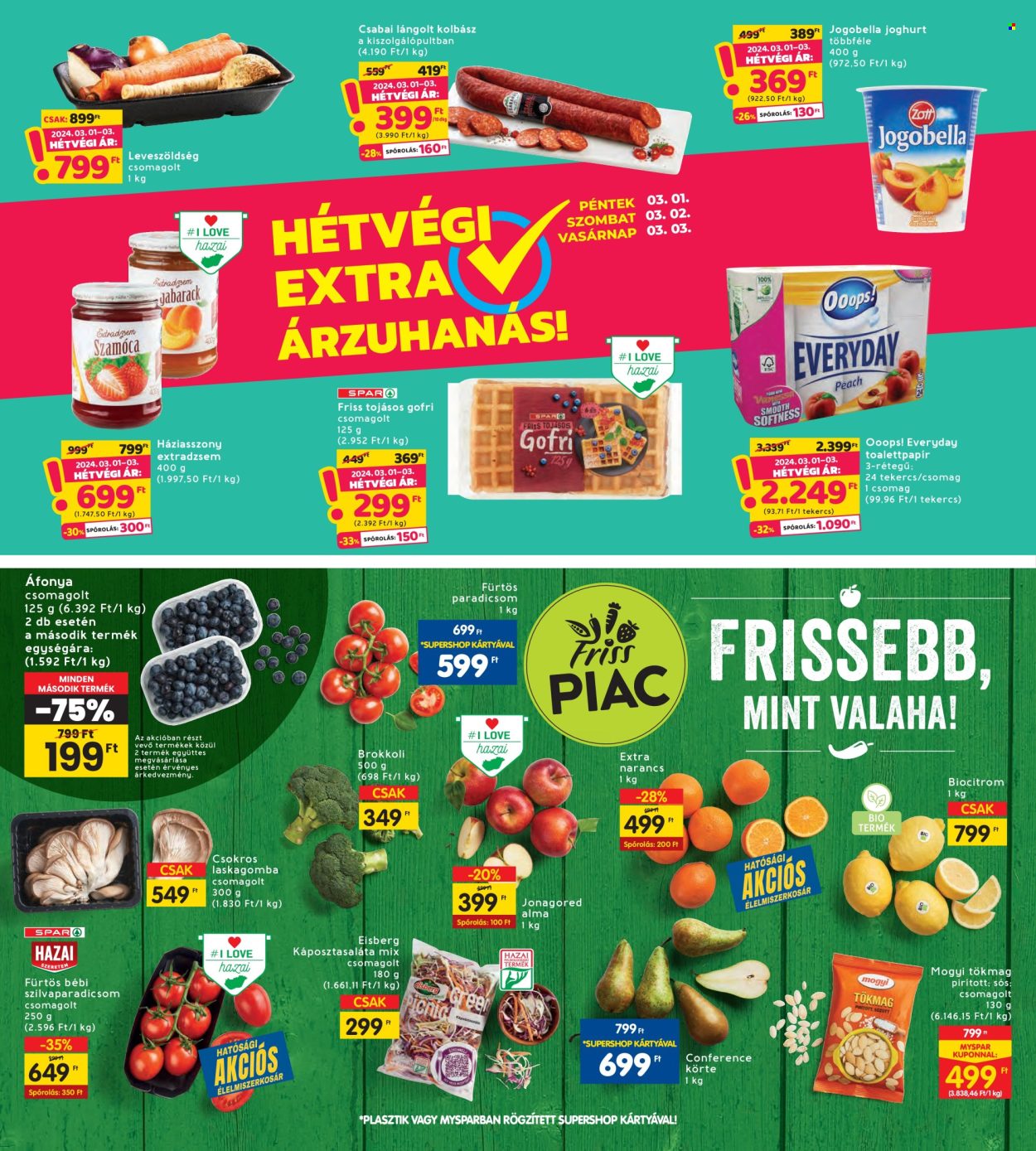 INTERSPAR akciós újságok - 2024.02.29 - 2024.03.06. Oldal 20