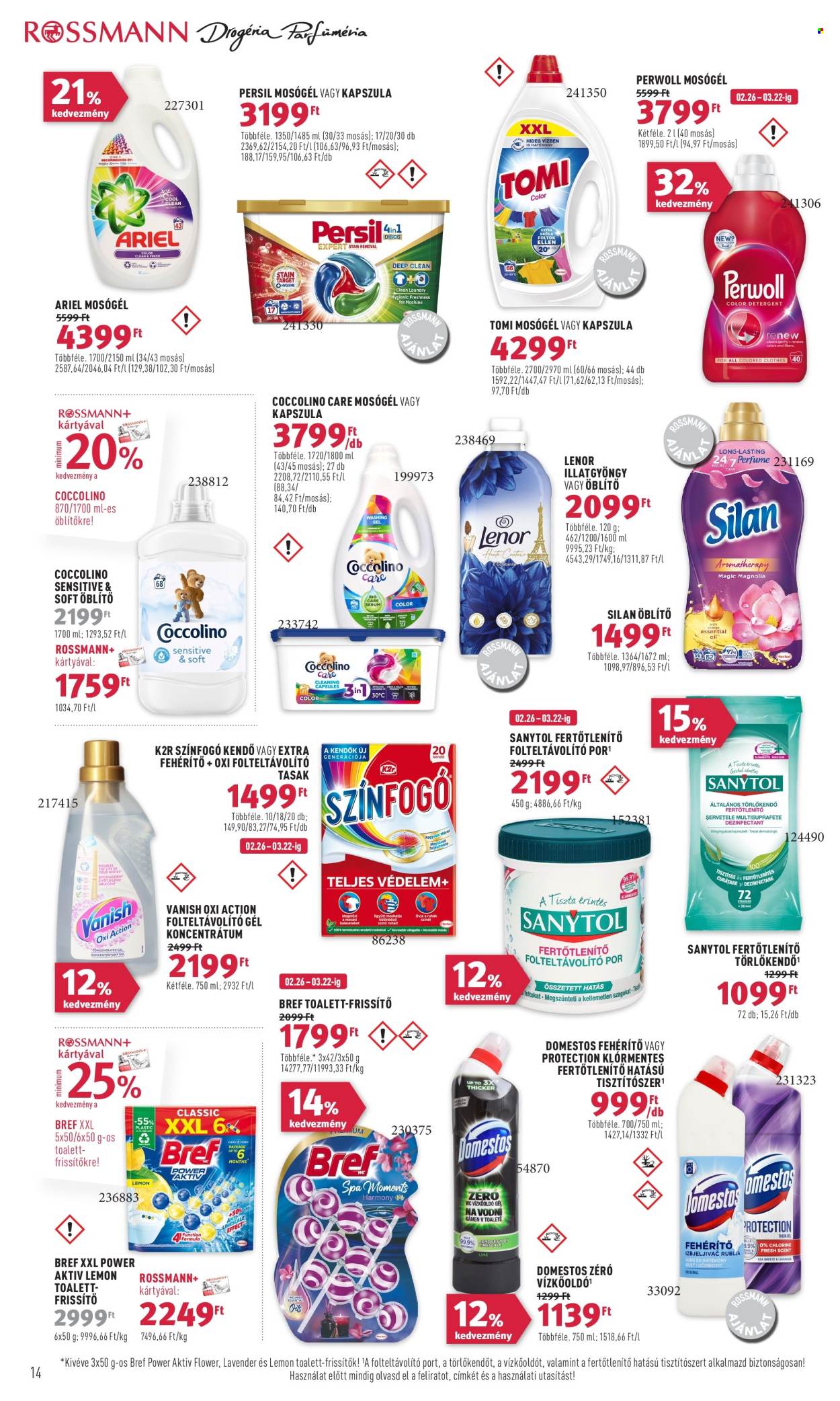 Rossmann akciós újságok - 2024.02.26 - 2024.03.08. Oldal 16