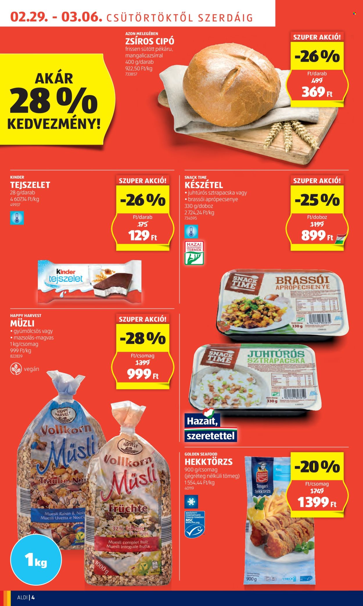 Aldi akciós újságok - 2024.02.29 - 2024.03.06. Oldal 4