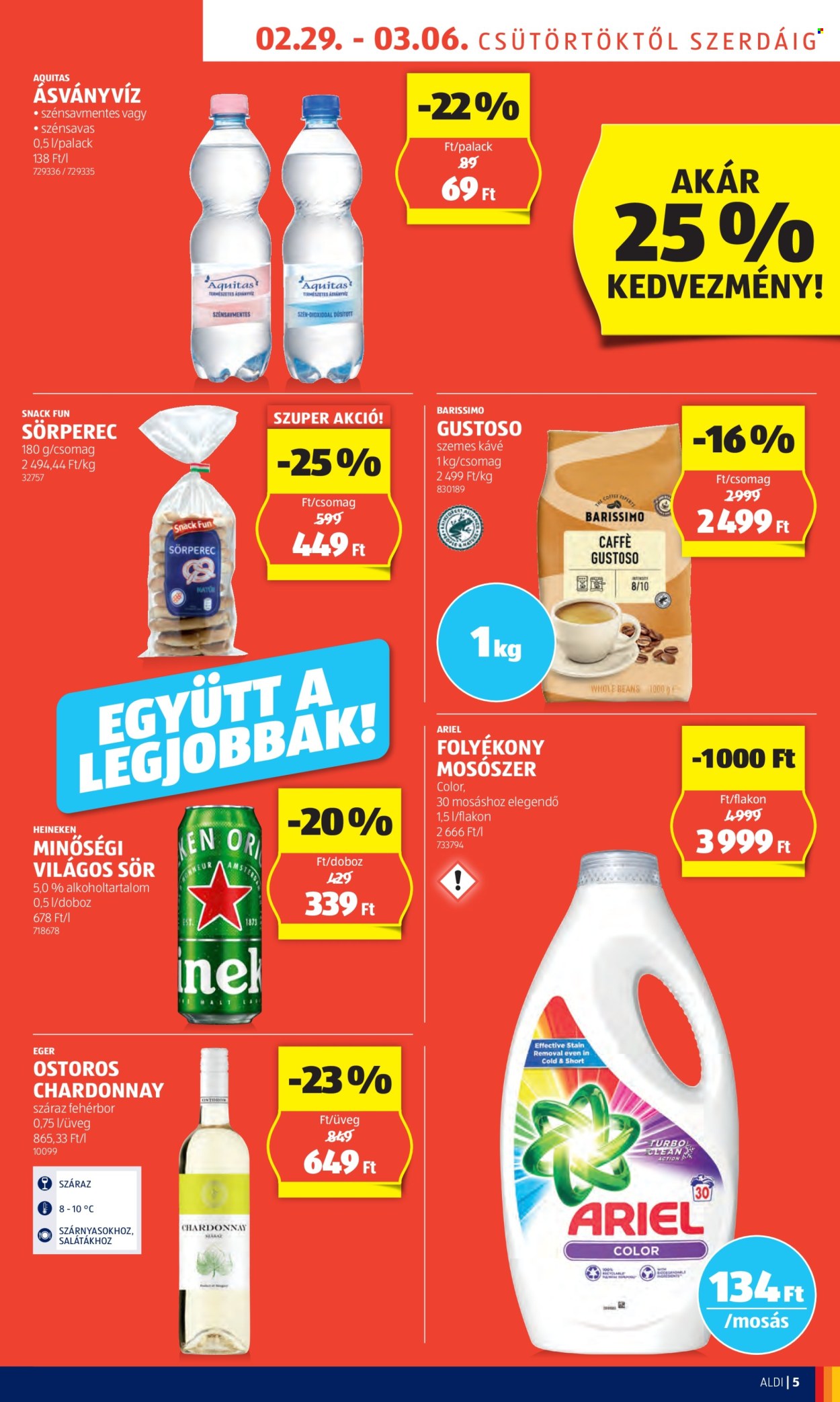 Aldi akciós újságok - 2024.02.29 - 2024.03.06. Oldal 5