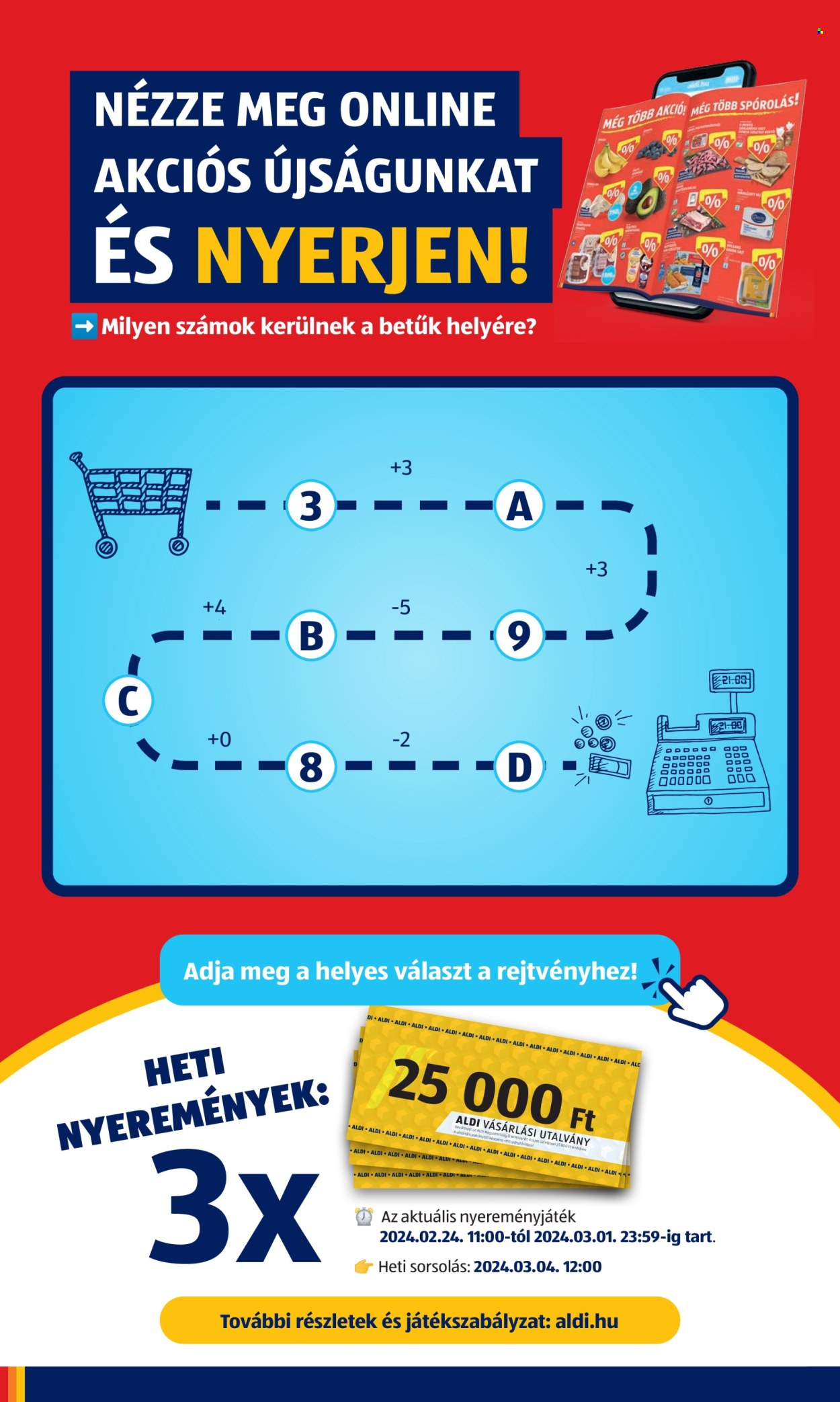 Aldi akciós újságok - 2024.02.29 - 2024.03.06. Oldal 24