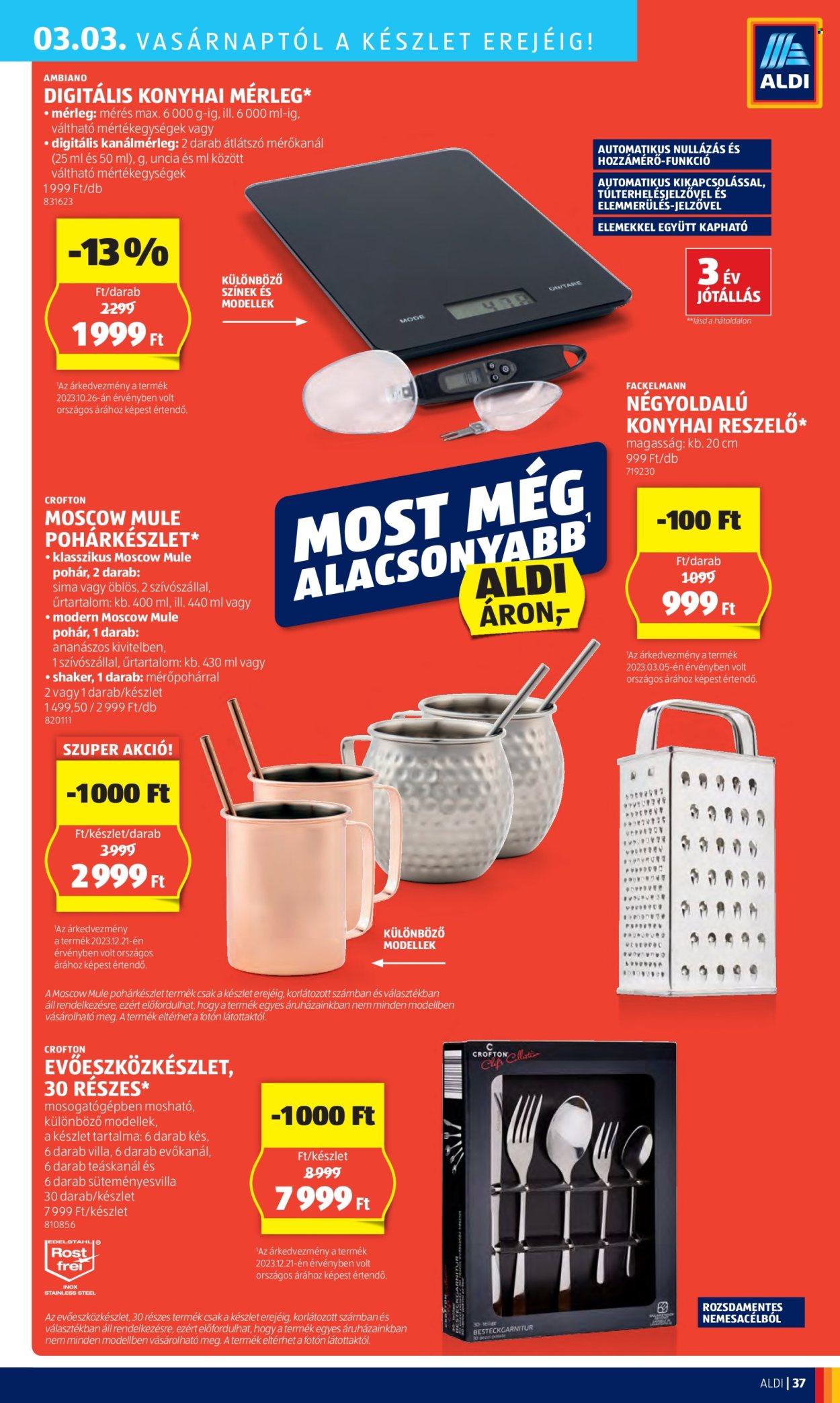Aldi akciós újságok - 2024.02.29 - 2024.03.06. Oldal 41
