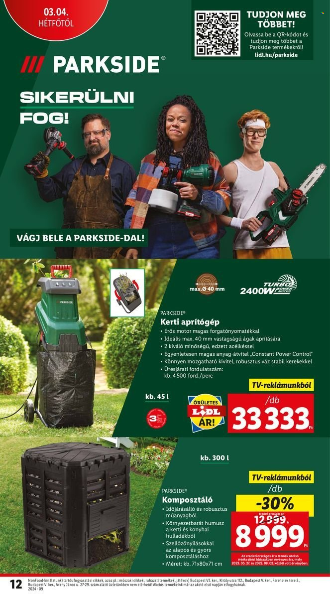 Lidl akciós újságok - 2024.02.29 - 2024.03.06. Oldal 12