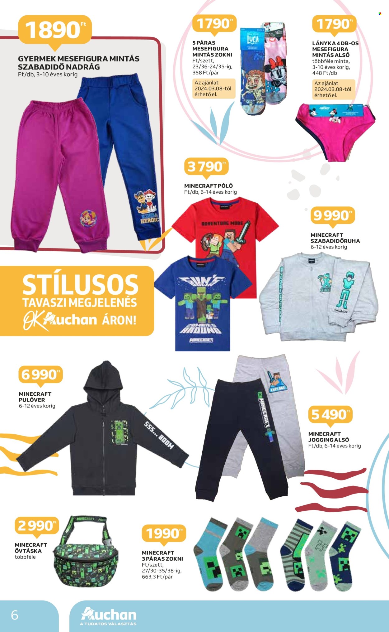 Auchan akciós újságok - 2024.02.29 - 2024.03.27. Oldal 6