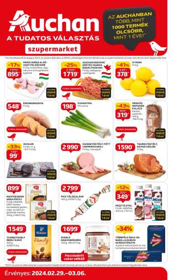Újság Auchan - 2024.02.29 - 2024.03.06.