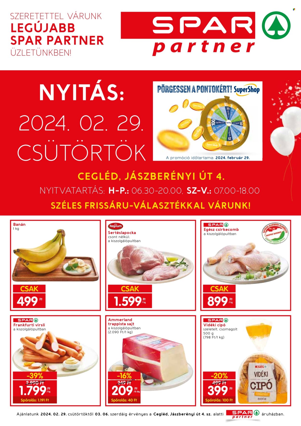SPAR akciós újságok - 2024.02.29 - 2024.03.06. Oldal 1