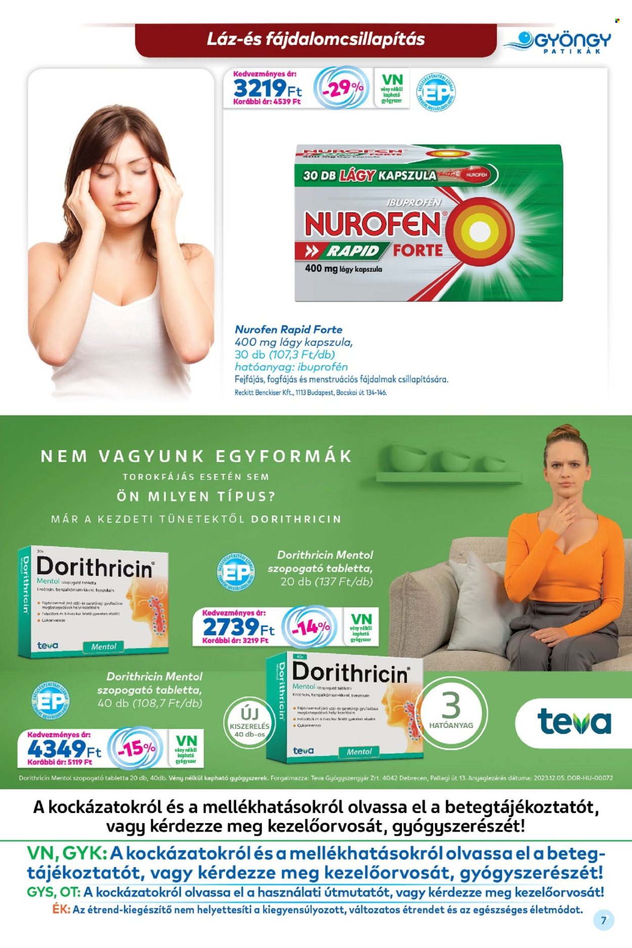 Gyöngy Patikák akciós újságok - 2024.03.01 - 2024.03.31. Oldal 7