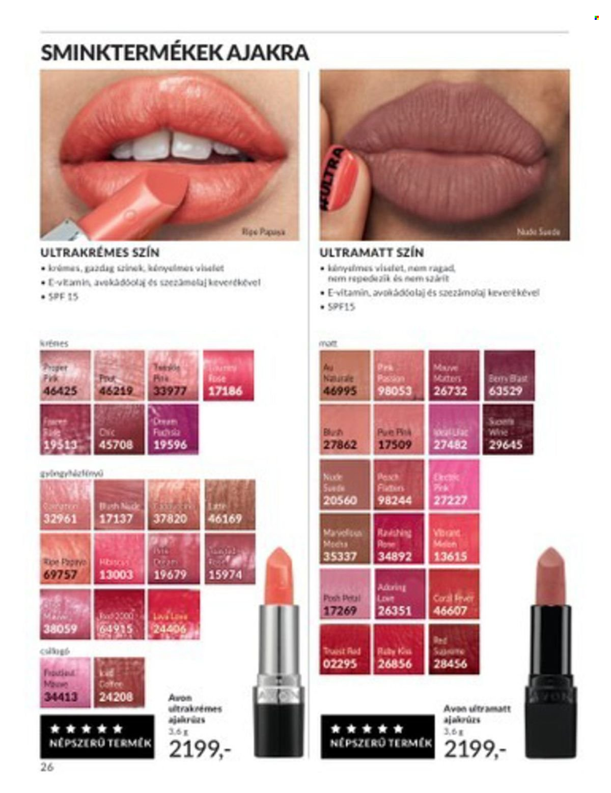 Avon akciós újságok - 2024.03.01 - 2024.03.31. Oldal 126