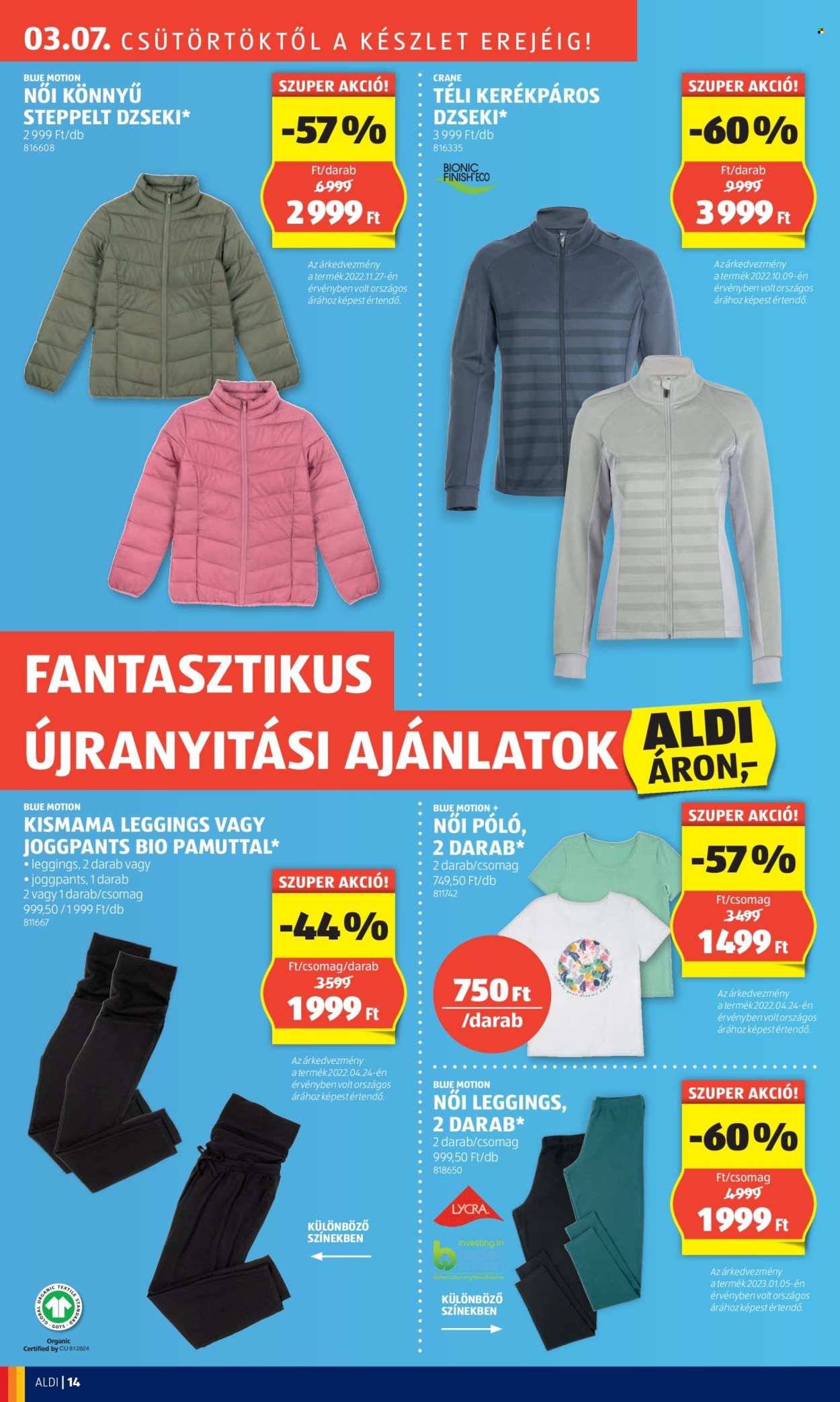 Aldi akciós újságok. Oldal 14