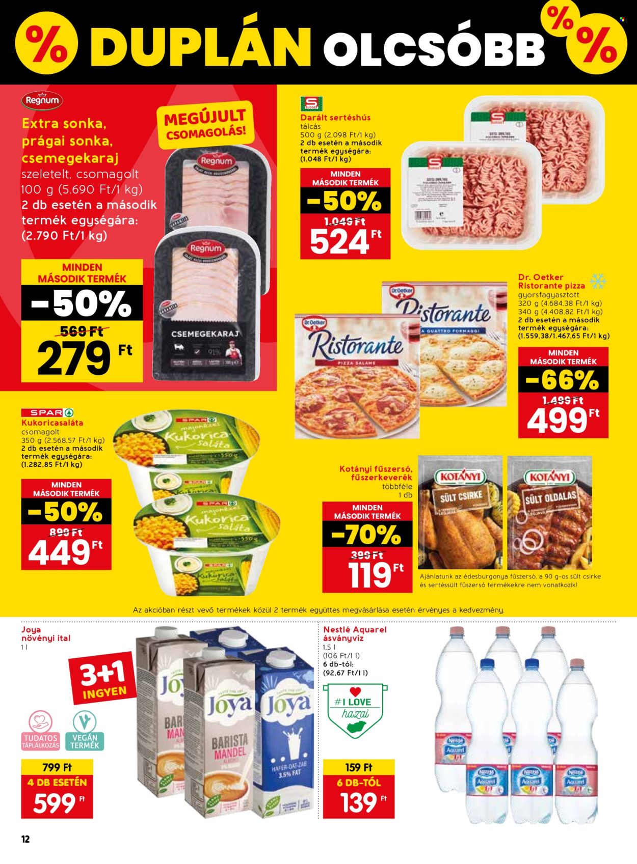 SPAR akciós újságok - 2024.03.07 - 2024.03.13. Oldal 12