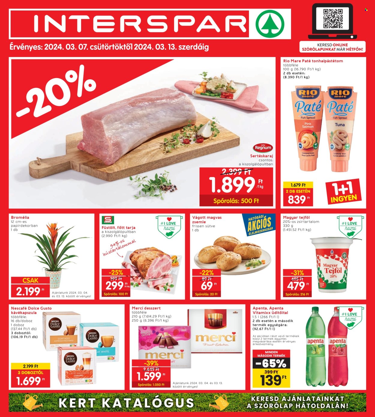 INTERSPAR akciós újságok - 2024.03.07 - 2024.03.13. Oldal 1