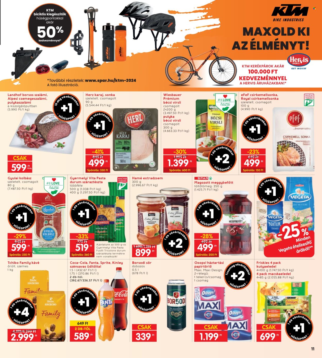 INTERSPAR akciós újságok - 2024.03.07 - 2024.03.13. Oldal 11