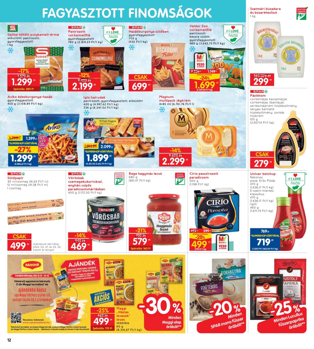 INTERSPAR akciós újságok - 2024.03.07 - 2024.03.13. Oldal 12