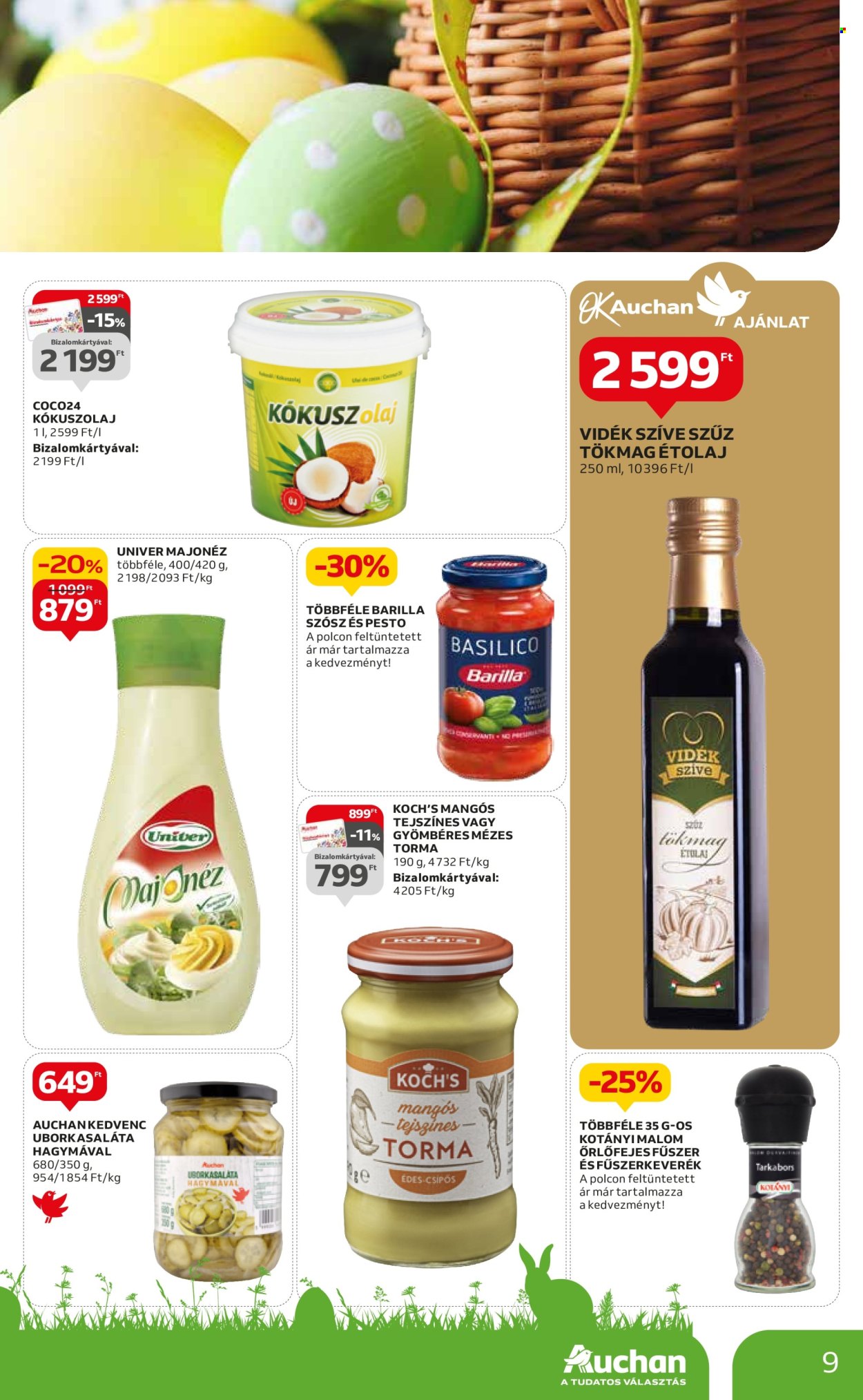 Auchan akciós újságok - 2024.03.07 - 2024.03.30. Oldal 9