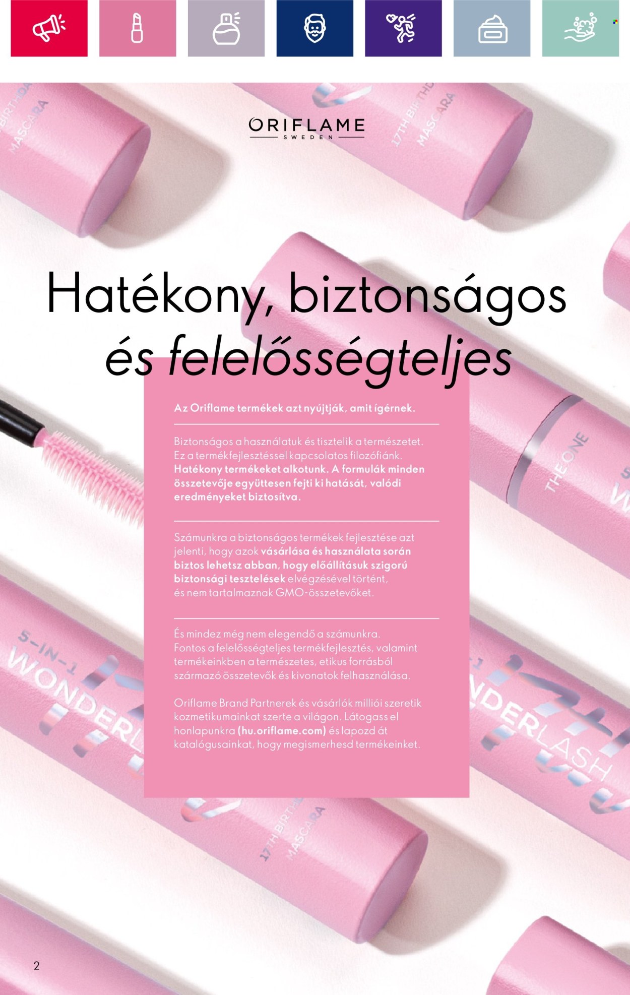 Oriflame akciós újságok - 2024.03.05 - 2024.03.25. Oldal 2