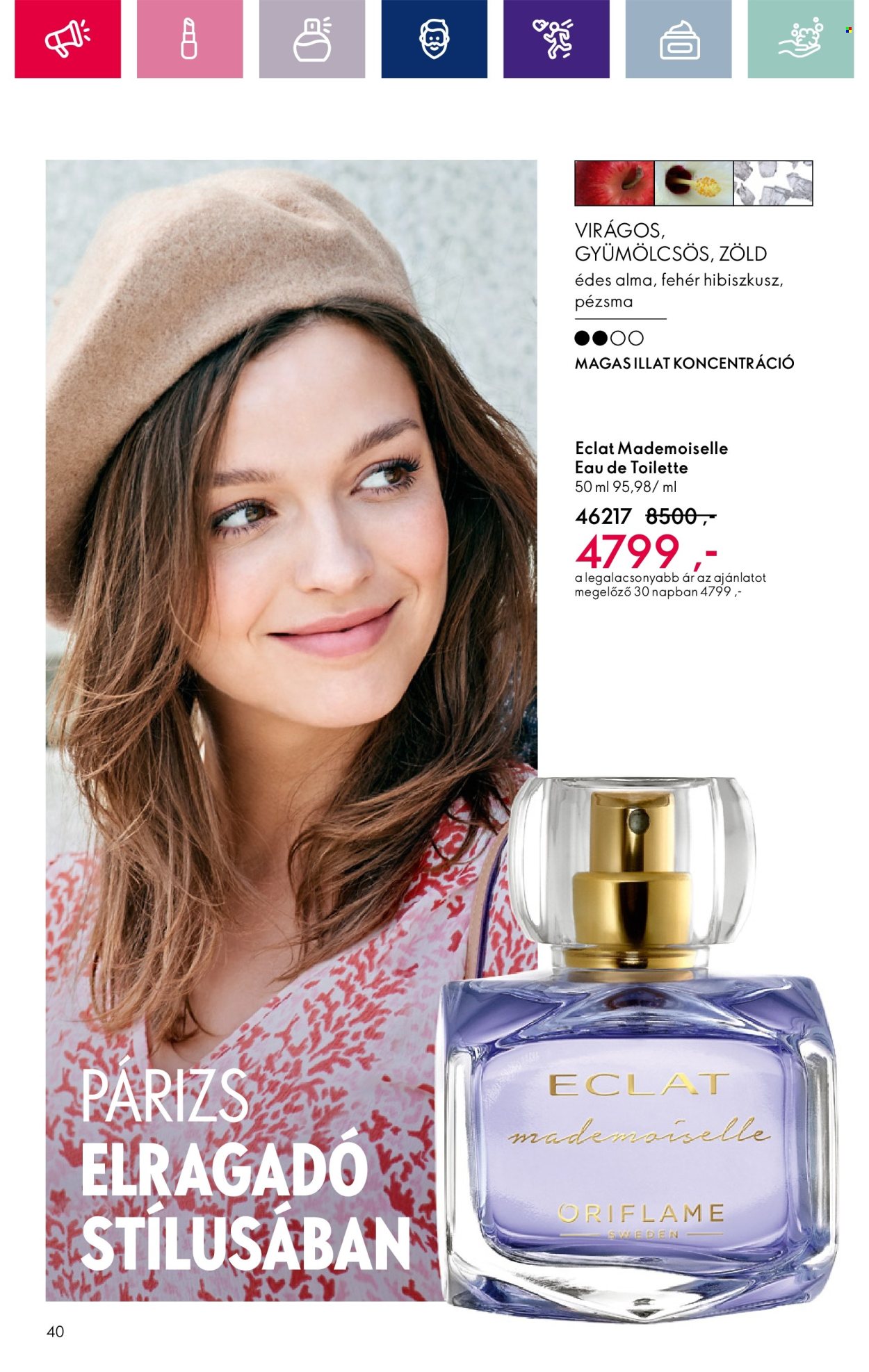 Oriflame akciós újságok - 2024.03.05 - 2024.03.25. Oldal 40