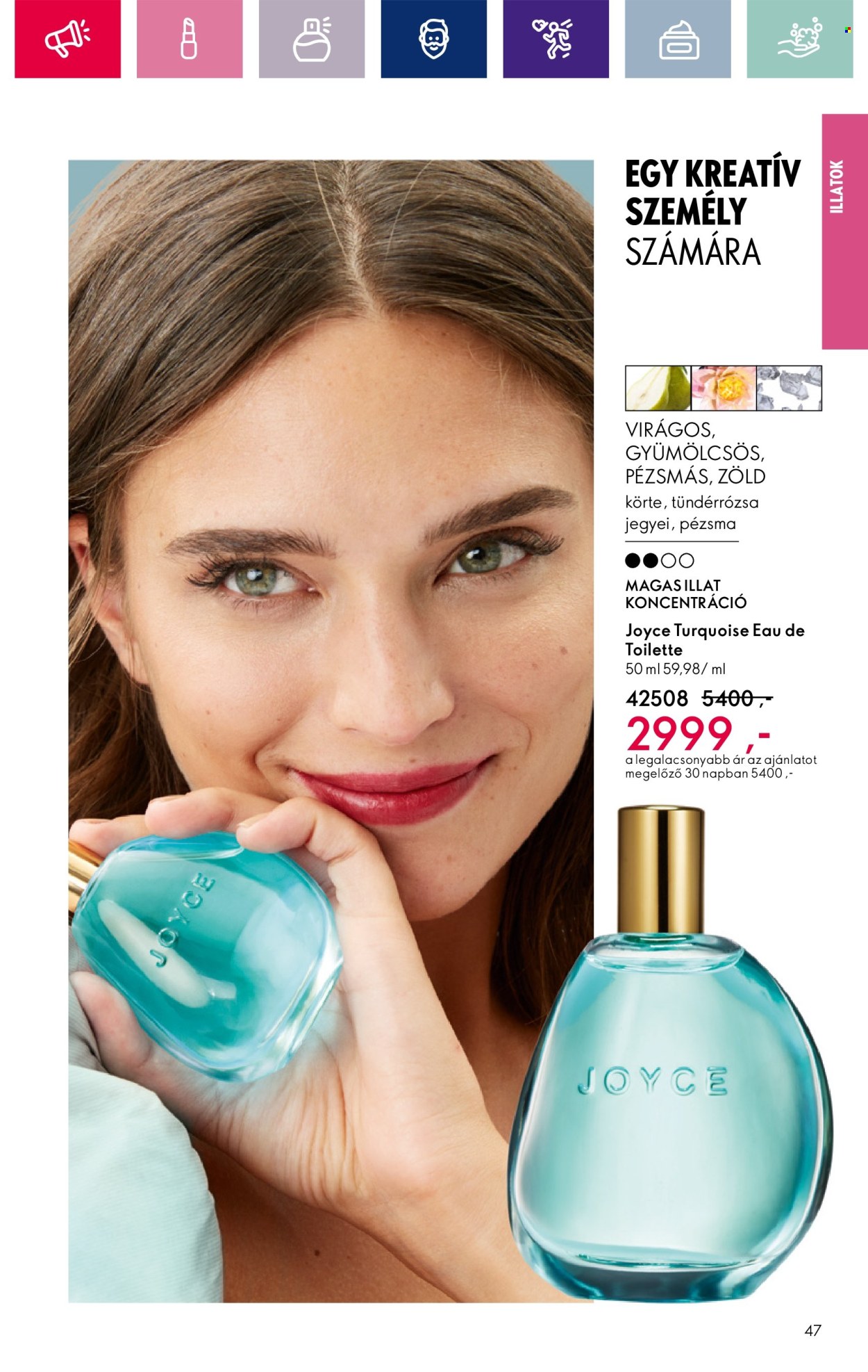 Oriflame akciós újságok - 2024.03.05 - 2024.03.25. Oldal 47