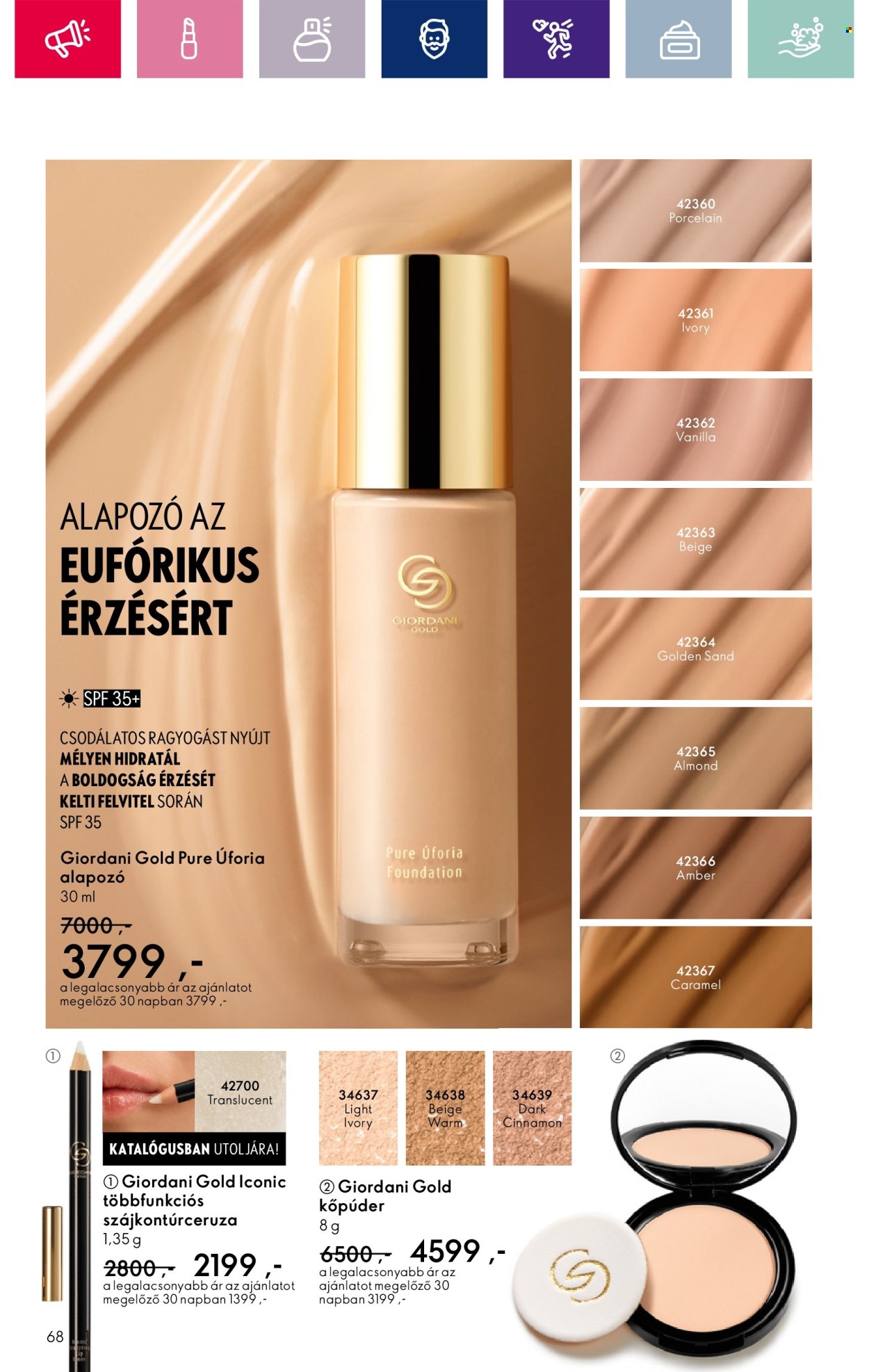 Oriflame akciós újságok - 2024.03.05 - 2024.03.25. Oldal 68