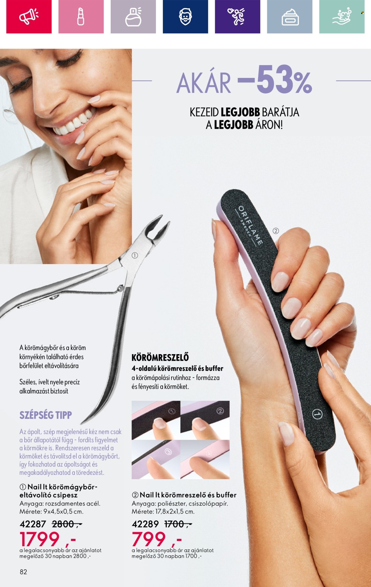 Oriflame akciós újságok - 2024.03.05 - 2024.03.25. Oldal 82