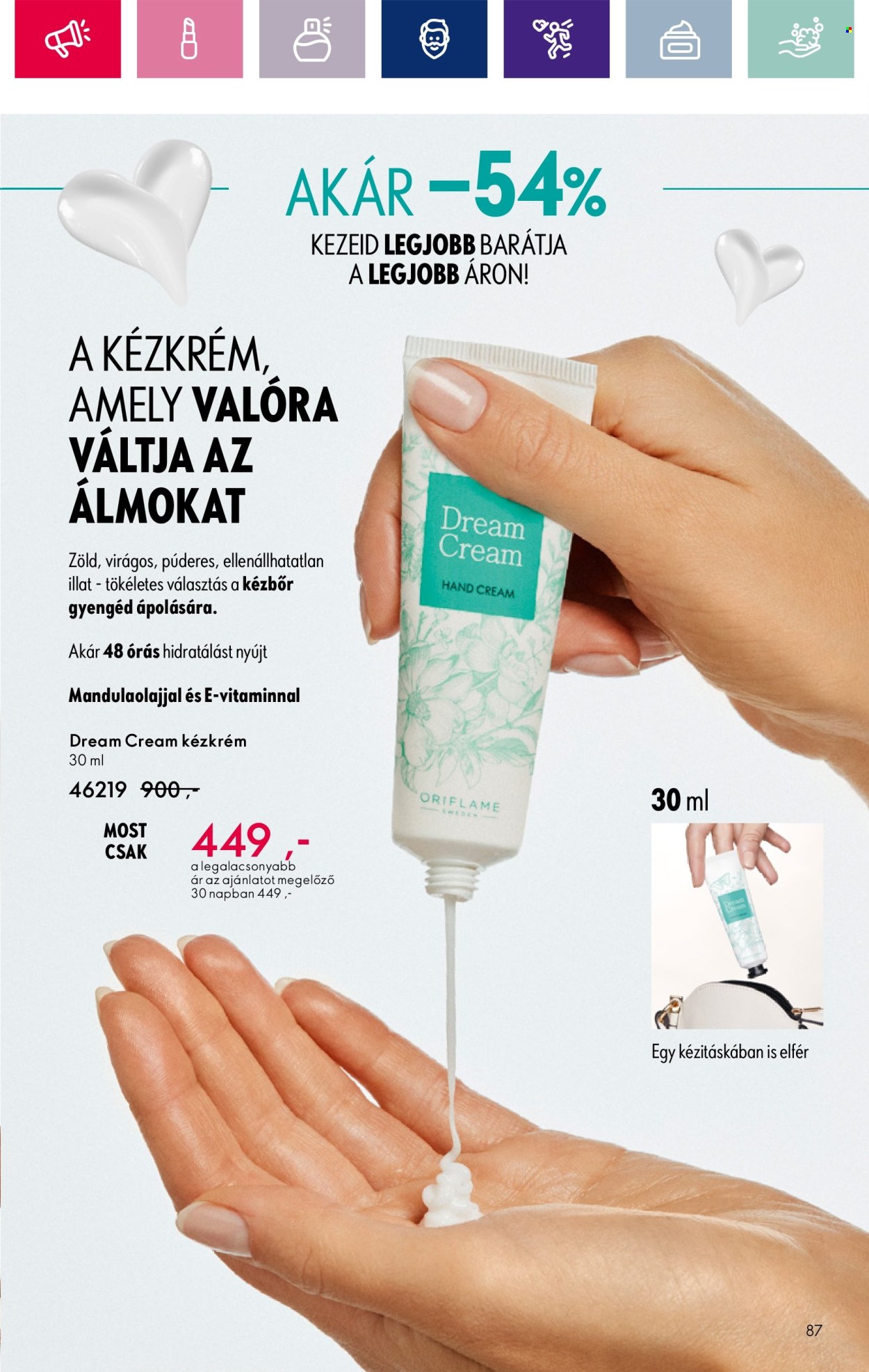 Oriflame akciós újságok - 2024.03.05 - 2024.03.25. Oldal 87