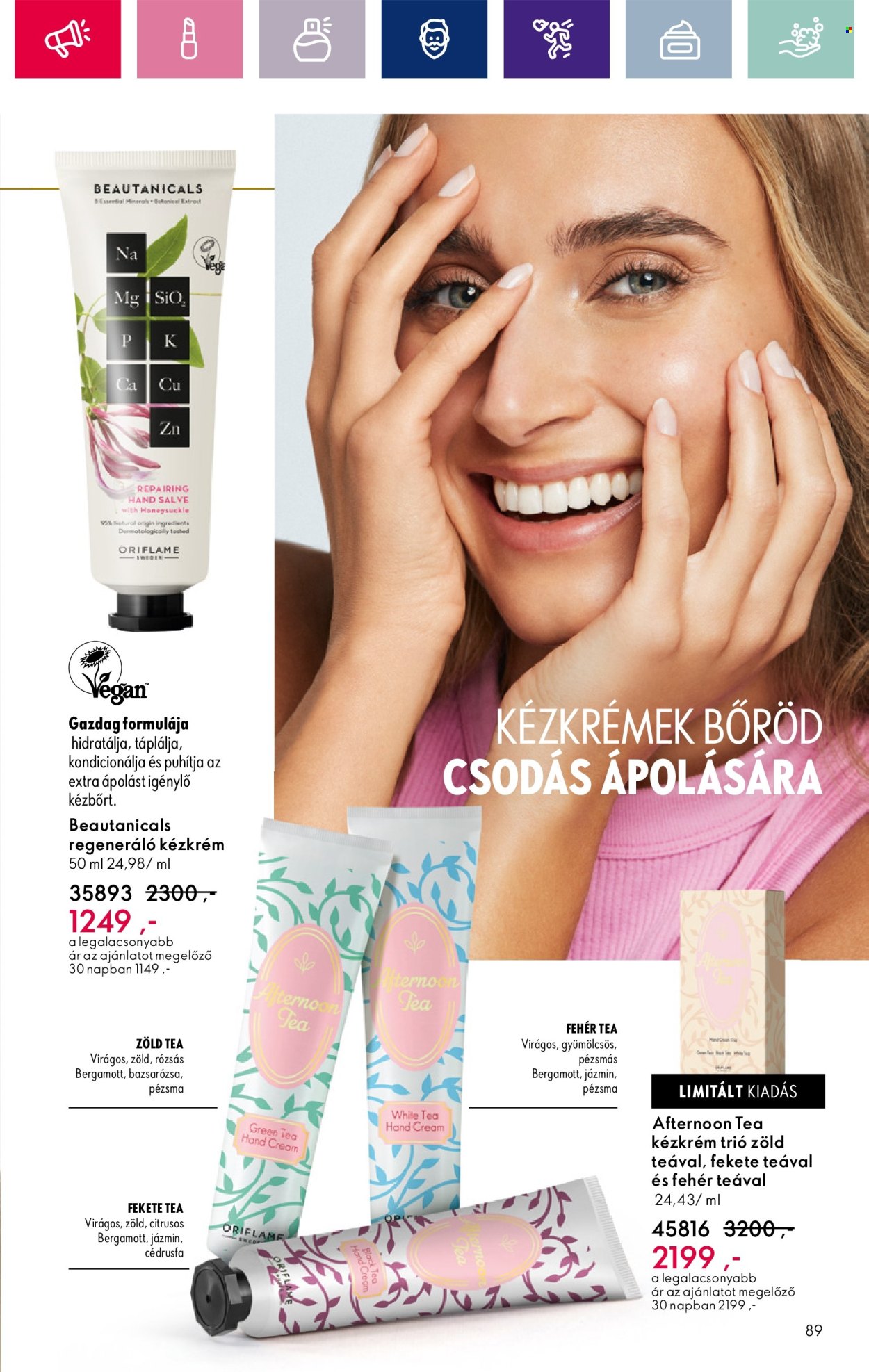 Oriflame akciós újságok - 2024.03.05 - 2024.03.25. Oldal 89