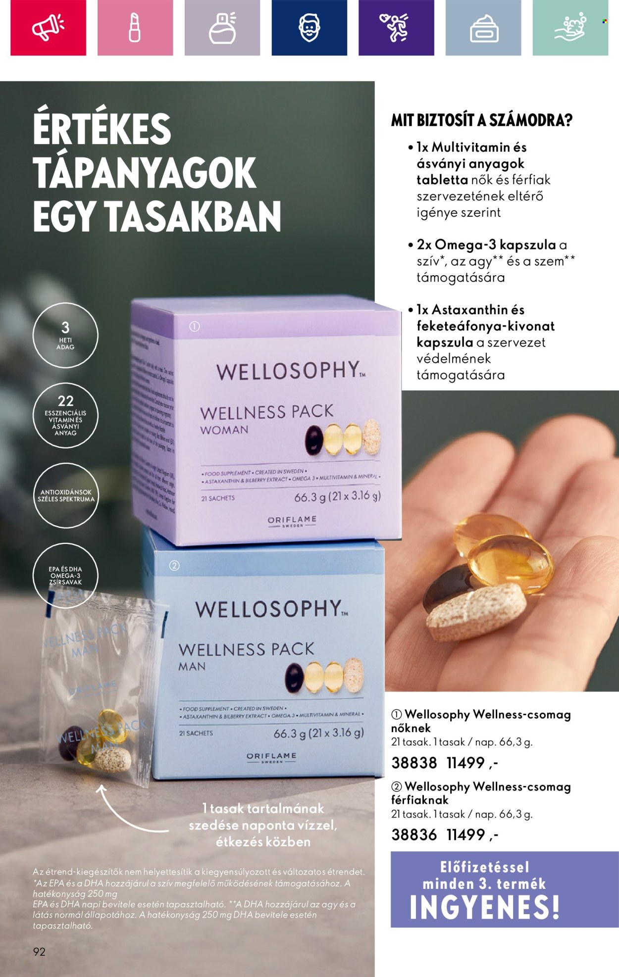 Oriflame akciós újságok - 2024.03.05 - 2024.03.25. Oldal 92