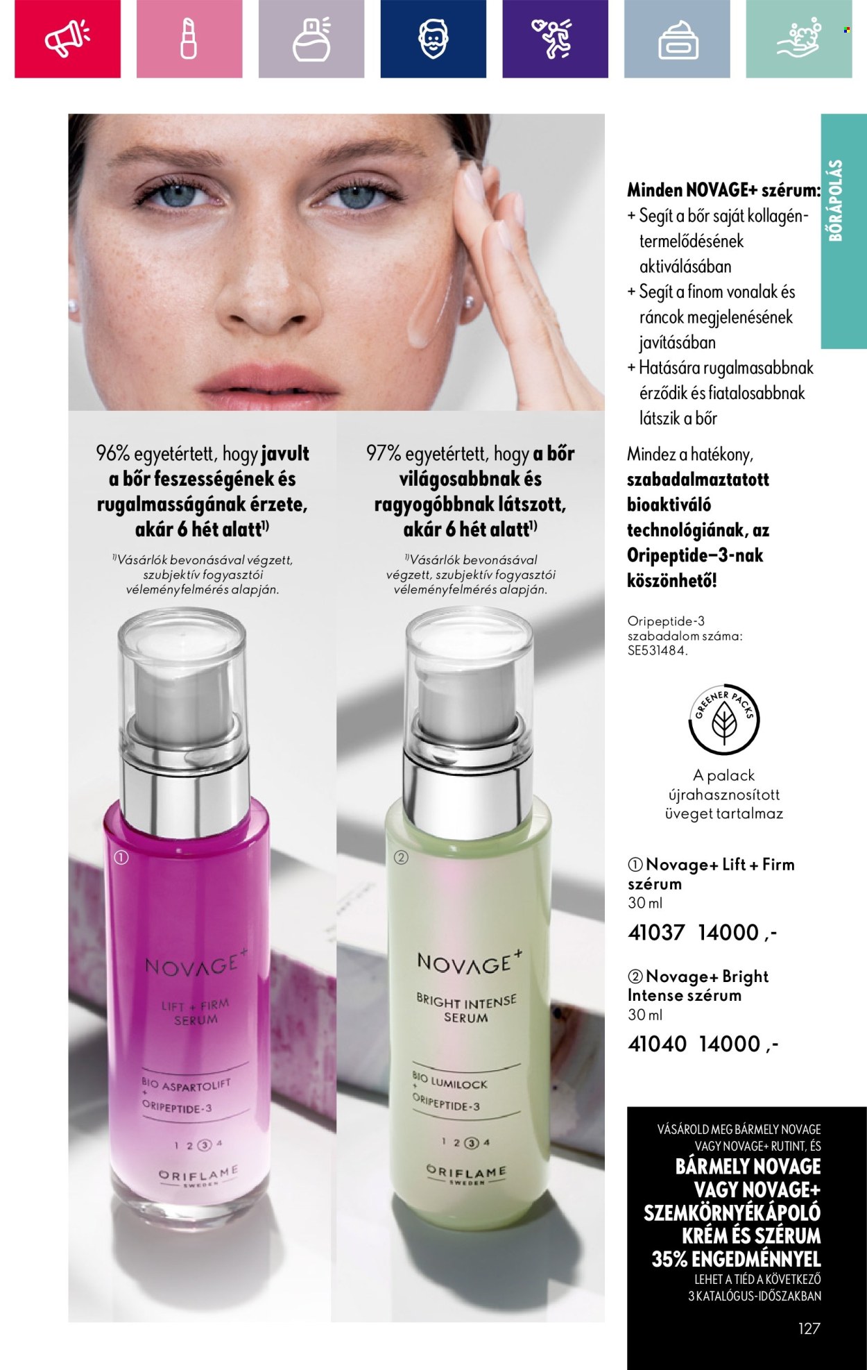 Oriflame akciós újságok - 2024.03.05 - 2024.03.25. Oldal 127