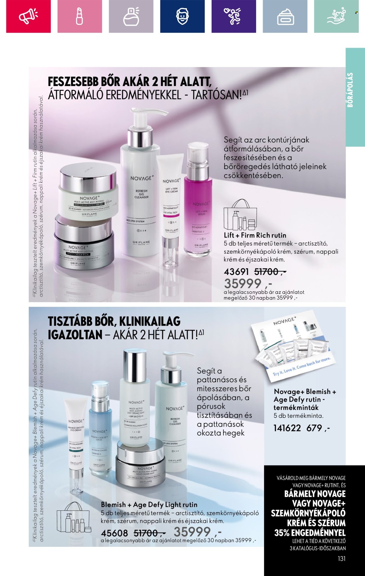 Oriflame akciós újságok - 2024.03.05 - 2024.03.25. Oldal 131
