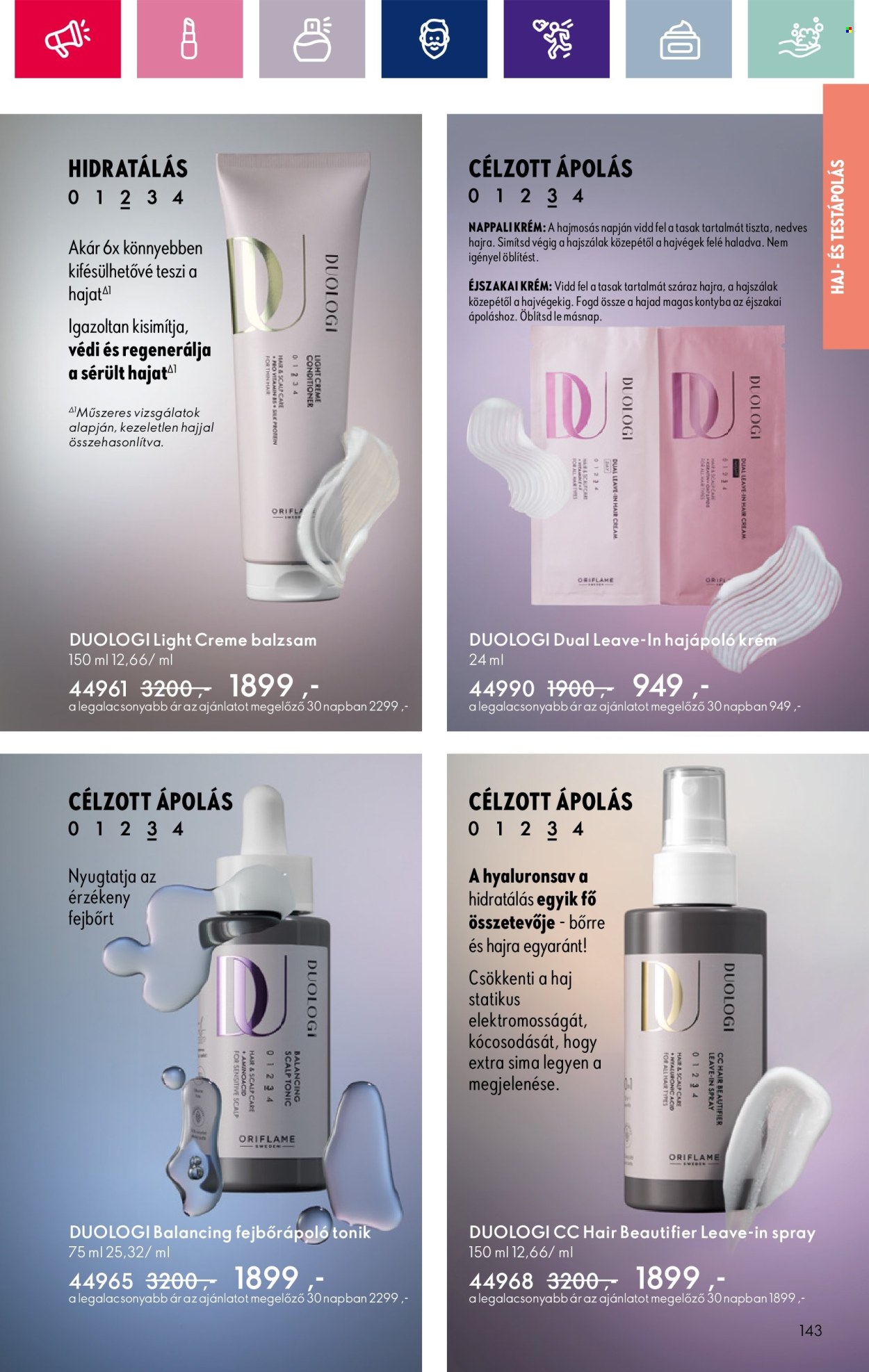Oriflame akciós újságok - 2024.03.05 - 2024.03.25. Oldal 143