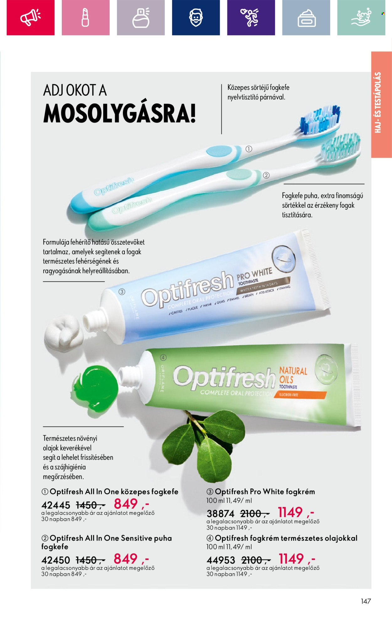 Oriflame akciós újságok - 2024.03.05 - 2024.03.25. Oldal 147