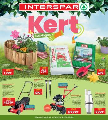 Újság INTERSPAR - 2024.03.07 - 2024.03.20.