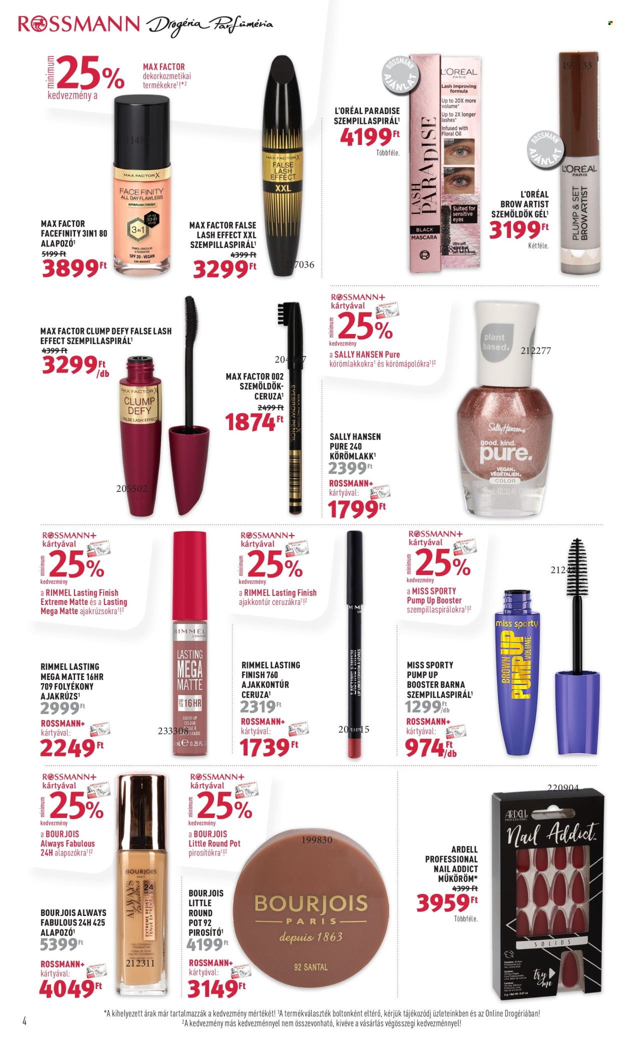 Rossmann akciós újságok - 2024.03.11 - 2024.03.22. Oldal 4