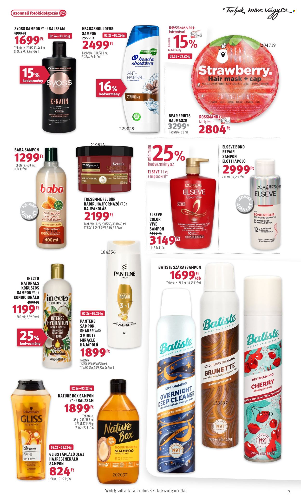Rossmann akciós újságok - 2024.03.11 - 2024.03.22. Oldal 7