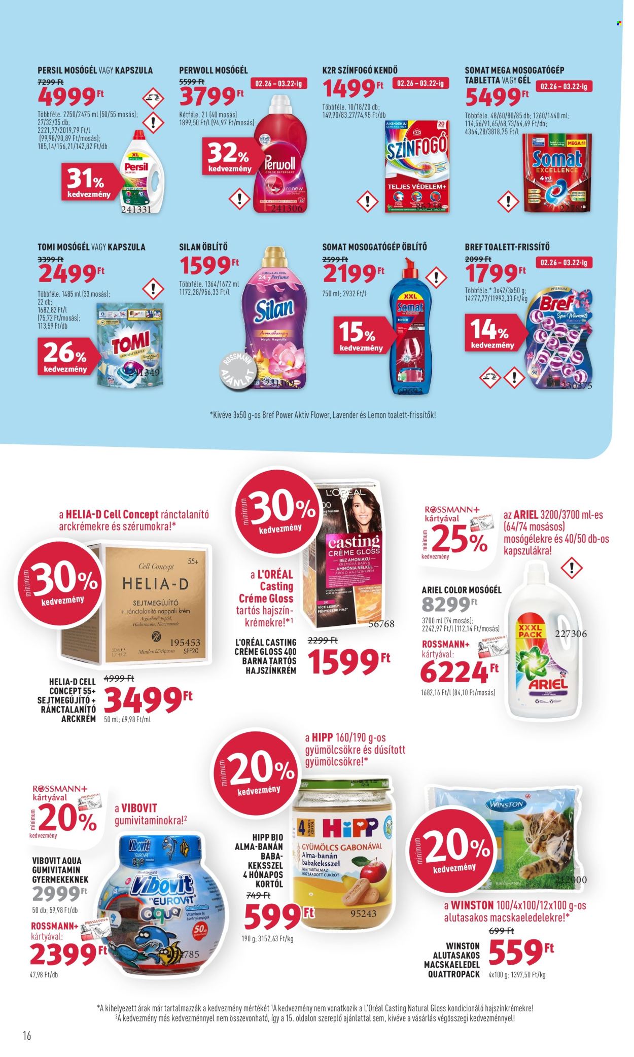 Rossmann akciós újságok - 2024.03.11 - 2024.03.22. Oldal 18