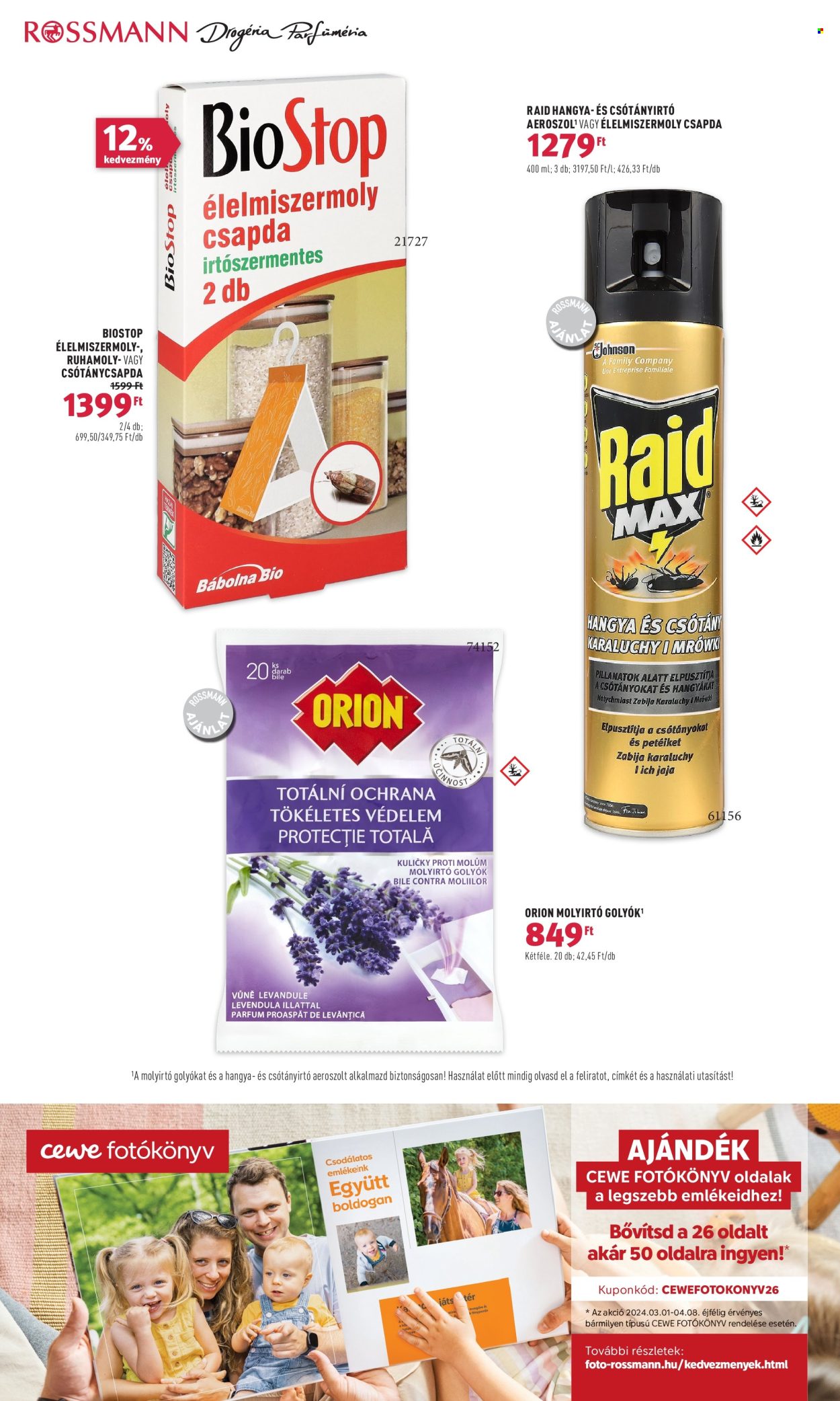Rossmann akciós újságok - 2024.03.11 - 2024.03.22. Oldal 26