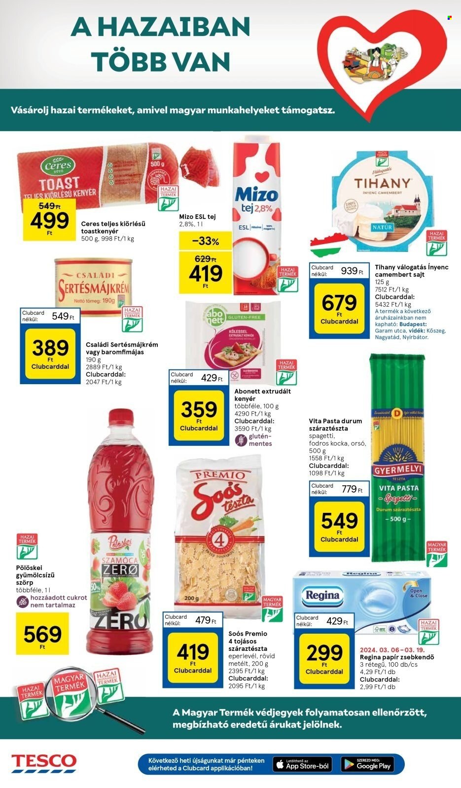 TESCO akciós újságok - 2024.03.14 - 2024.03.20. Oldal 18