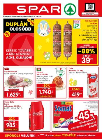 Újság SPAR - 2024.03.14 - 2024.03.20.