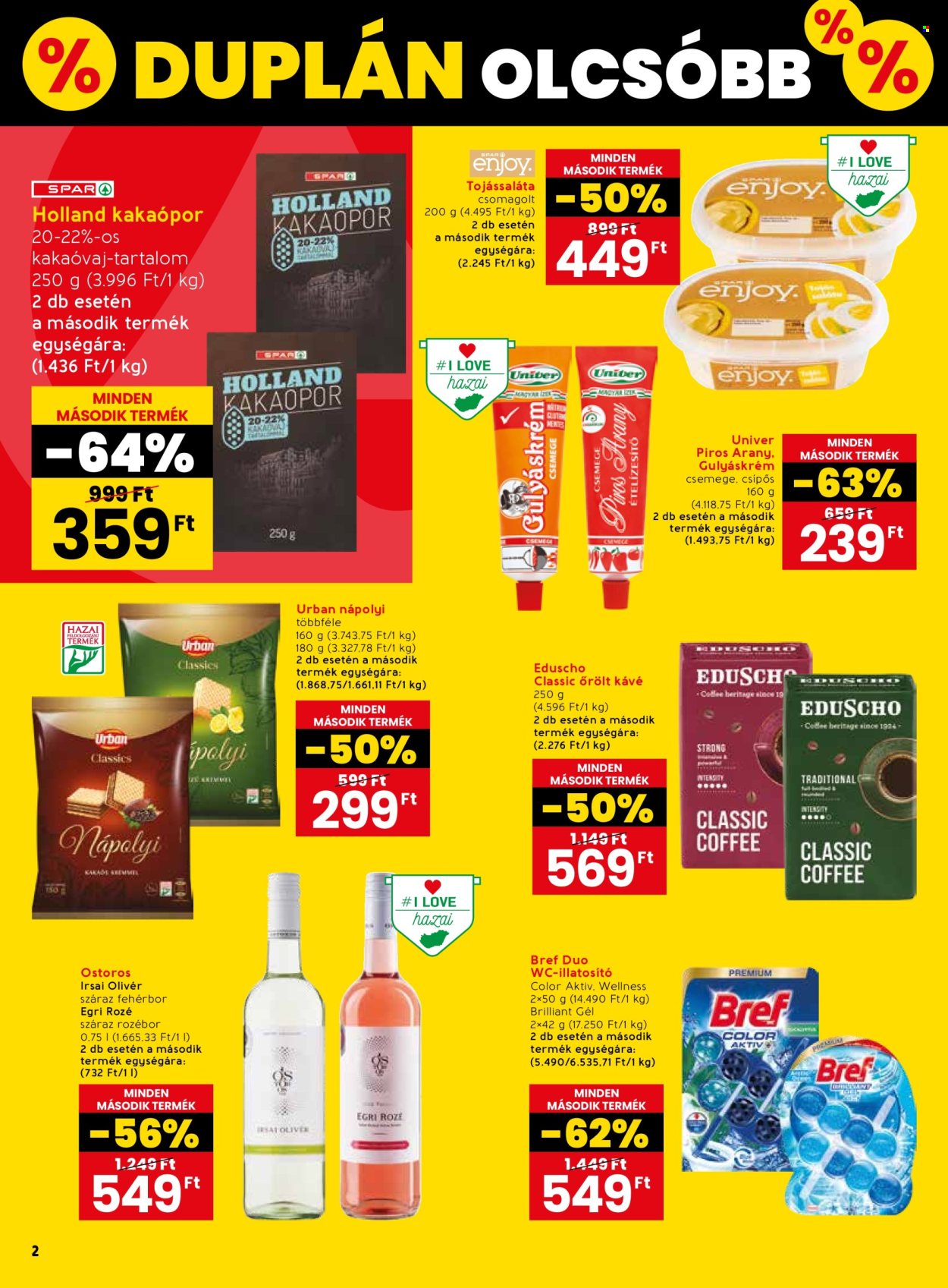 SPAR akciós újságok - 2024.03.14 - 2024.03.20. Oldal 2