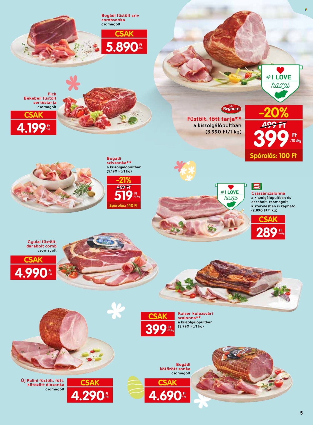 SPAR akciós újságok - 2024.03.14 - 2024.03.20. Oldal 5