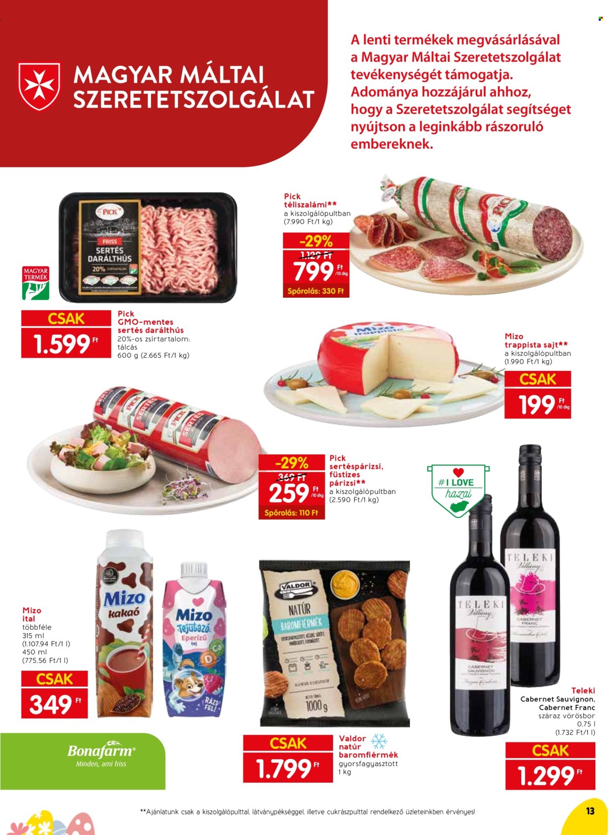 SPAR akciós újságok - 2024.03.14 - 2024.03.20. Oldal 13