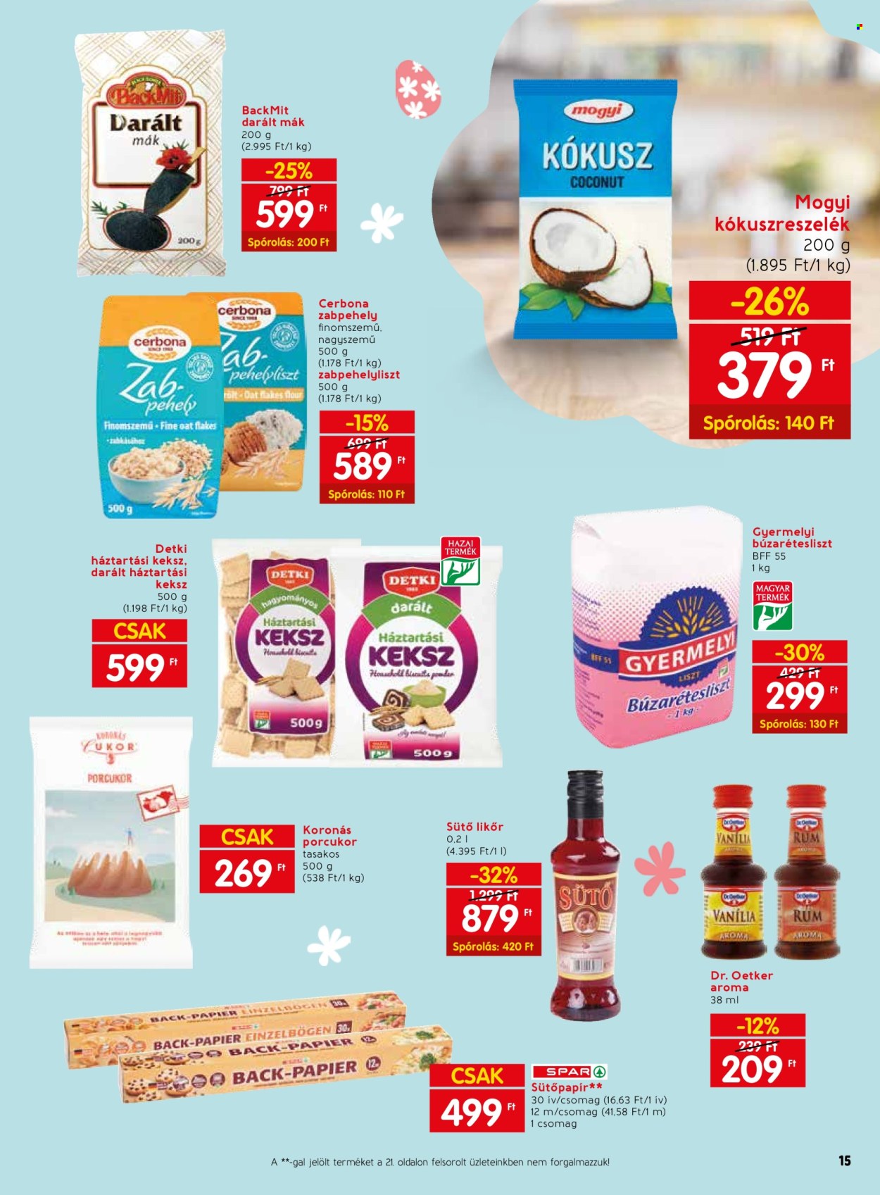 SPAR akciós újságok - 2024.03.14 - 2024.03.20. Oldal 15