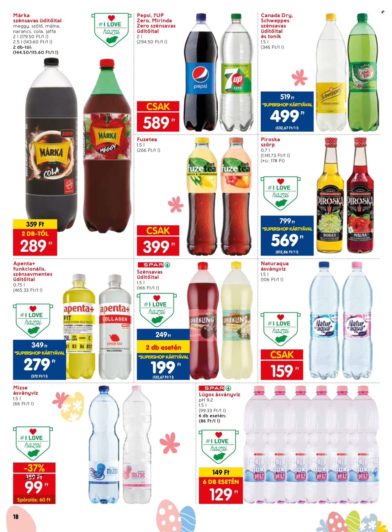 SPAR akciós újságok - 2024.03.14 - 2024.03.20. Oldal 18